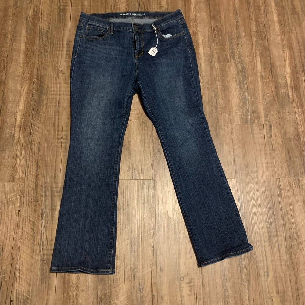 Old Navy Curvy Profile Mid-Rise Jeans, size 14 short (#8)